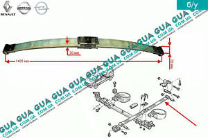 Рессора задняя пластиковая H=30 мм 7700309780 Nissan / НИССАН INTERSTAR 1998-2010 / ИНТЭРСТАР 98-10, Opel / ОПЕЛЬ MOVANO