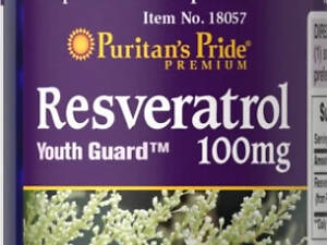Ресвератрол Puritan's Pride Resveratrol 100 мг 60 капс