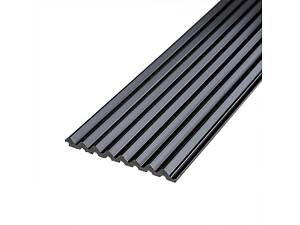Декоративная рейка PS 2900х120х11мм Черная SW-00002148