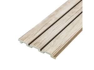 Декоративная рейка PS 2900х120х12мм Белый дуб SW-00001741
