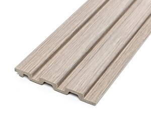 Декоративная рейка PS 2900х120х12мм Светлый дуб SW-00002129