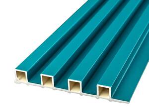 Рейка декоративна WPC стінова 3000х160х23мм Темна бірюза SW-00001863