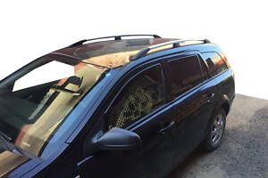 Рейлинги алюминиевые (Caravan, хром) для Opel Astra H 2004-2013 гг