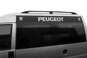 Рейлинги черные Длинная база, с пластиковыми ногами для Peugeot Expert 1996-2007 гг