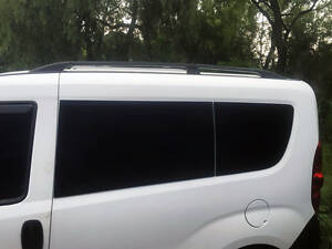 Рейлинги Черные Короткая, Пластиковые ножки для Opel Combo 2012-2018 гг