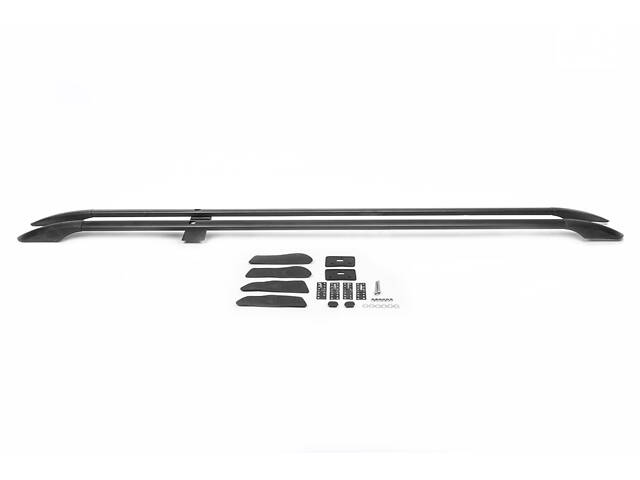 Рейлинги Черные Long, чугунные ножки для Nissan NV400 2010-2024 гг - Фото 7