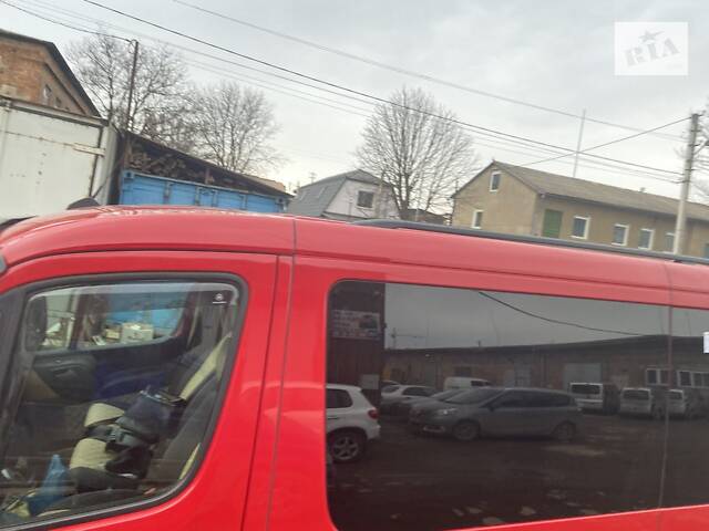 Рейлинги DD 265 см, Хром, чугунная ножка для Mercedes Sprinter W906 2006-2018 гг - Фото 5