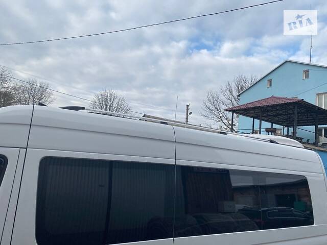 Рейлинги DD 265 см, Хром, пластиковая ножка для Mercedes Sprinter W907/W910 2018- гг - Фото 11