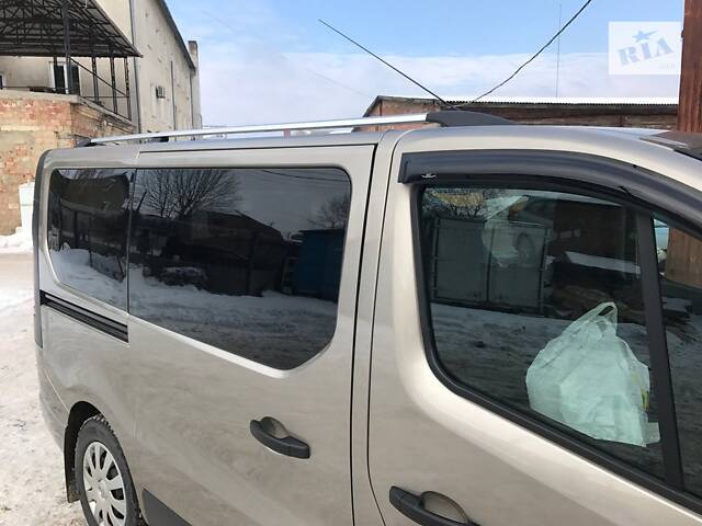 Рейлинги Хром Длинная база, металлические ножки для Nissan NV300/Primastar 2016-гг - Фото 4