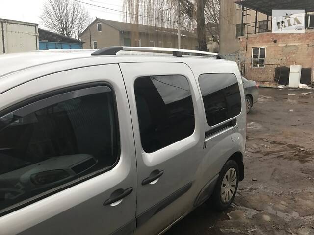 Рейлинги хром Макси база, Чугунные ножки для Renault Kangoo 2008-2020 гг - Фото 3