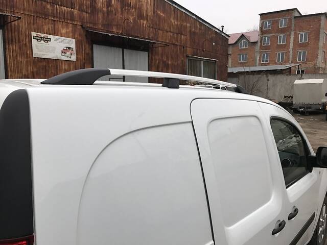 Рейлинги хром Макси база, Чугунные ножки для Renault Kangoo 2008-2020 гг - Фото 5