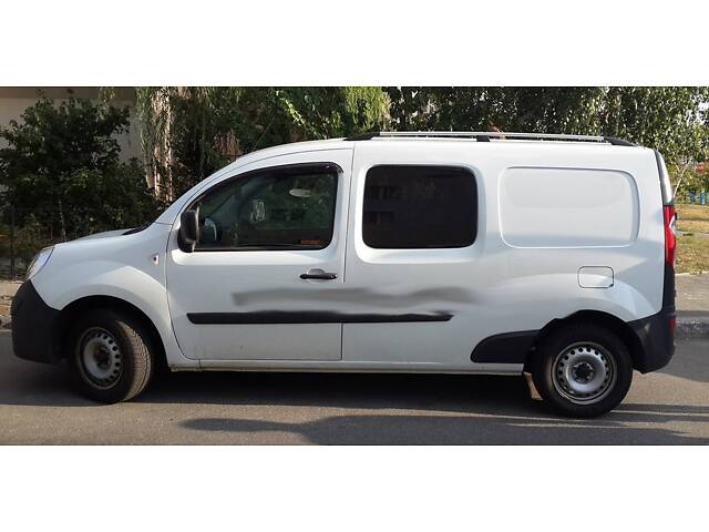 Рейлинги хром Макси база, Чугунные ножки для Renault Kangoo 2008-2020 гг - Фото 4