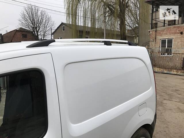 Рейлинги хром Макси база, Пластиковые ножки для Renault Kangoo 2008-2020 гг - Фото 9