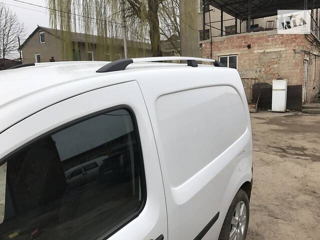 Рейлинги хром Макси база, Пластиковые ножки для Renault Kangoo 2008-2020 гг - Фото 10