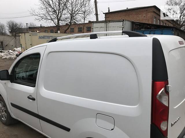 Рейлинги хром Макси база, Пластиковые ножки для Renault Kangoo 2008-2020 гг - Фото 11