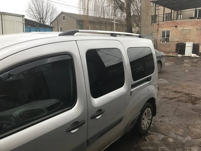 Рейлинги хром Макси база, Пластиковые ножки для Renault Kangoo 2008-2020 гг - Фото 3