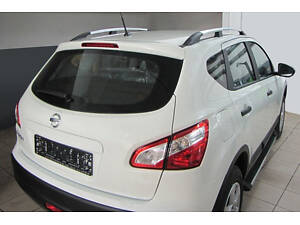 Рейлинги Хром Металлические ножки для Nissan Qashqai 2010-2014 гг