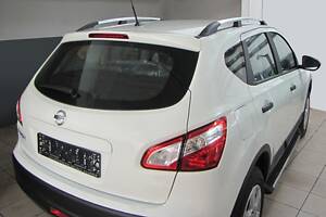 Рейлінги Хром Пластикові ніжки для Nissan Qashqai 2010-2014 рр.