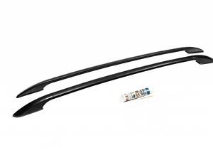 Рейлинги OmsaLine Solid (2 шт, черные) для Isuzu D-Max 2011-2019 гг.