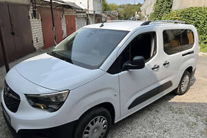 Рейлінги OmsaLine Solid (2 шт, сірі) коротка база для Peugeot Partner/Rifter 2019- рр