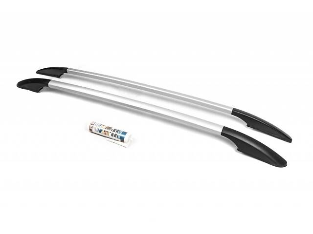 Рейлинги OmsaLine Solid для Spaceback (2 шт, серые) для Skoda Rapid 2012-2019 гг - Фото 2