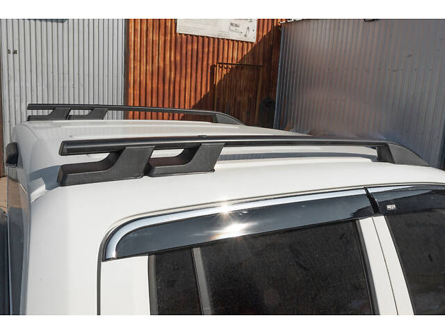 Рейлинги OmsaLine Sport (2 шт, черные) для Volkswagen Amarok 2010-2022 гг - Фото 3