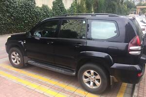 Рейлинги Skyport Black (2 шт) для Toyota Land Cruiser Prado 120