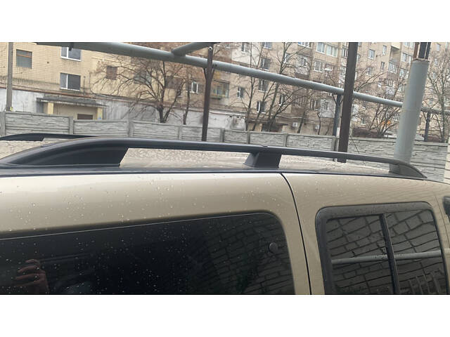 Рейлинги Skyport (черные) Стандартная база для Fiat Doblo I 2005-2010 гг - Фото 4