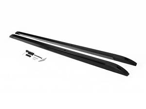 Рейлинги Volkswagen T5 2003-2015 короткая база черные интегрированные Flush Type Erkul