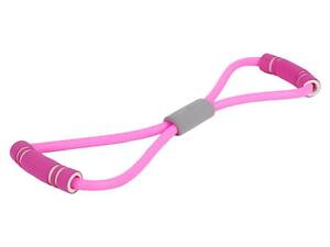 Резинка эспандер для фитнеса, цвет розовый (легкий уровень нагрузки)