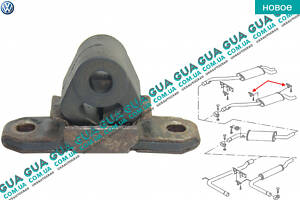 Резинка крепления глушителя ( резиновое кольцо / кронштейн )1 шт 357253144E VW / ВОЛЬКС ВАГЕН TRANSPORTER IV 1990-2003 /