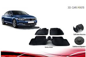 Резиновые коврики (4 шт, Niken 3D) для Volkswagen Passat B8 2015-2024 гг