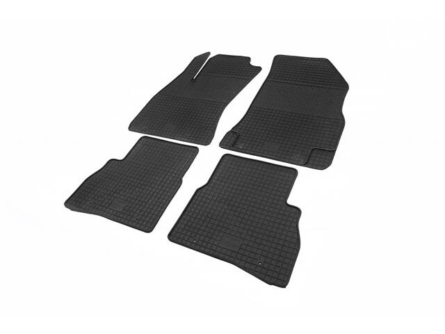 Гумові килимки (4 шт, Polytep) для Fiat Doblo II 2010-2022 рр.
