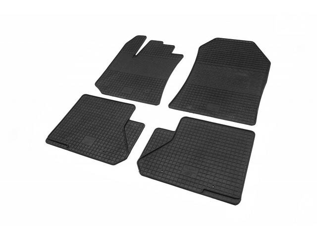 Резиновые коврики (4 шт, Polytep) для Renault Lodgy 2013-2022 гг