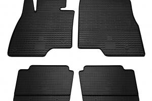 Резиновые коврики (4 шт, Stingray Premium) для Mazda 3 2013-2019 гг