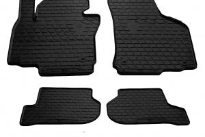 Резиновые коврики (4 шт, Stingray Premium) для Seat Leon 2005-2012 гг