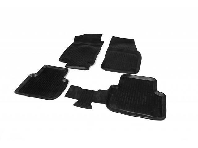 Резиновые коврики (4 шт, Niken 3D) для Volkswagen Tiguan 2016-2023 гг - Фото 1