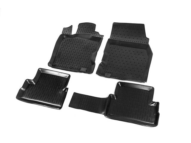 Резиновые коврики (4 шт, Niken 3D) для Nissan Qashqai 2014-2021 гг - Фото 2