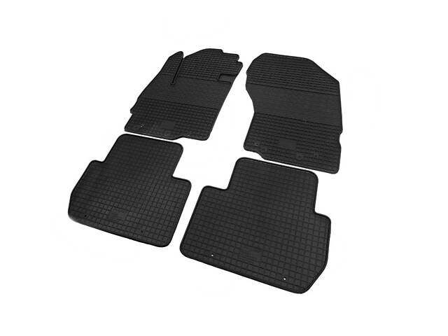 Резиновые коврики (4 шт, Polytep) для Mitsubishi Outlander 2012-2021 гг - Фото 2