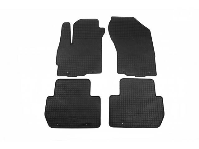 Резиновые коврики (4 шт, Polytep) для Peugeot 4007 - Фото 1