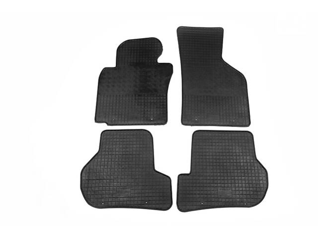 Резиновые коврики (4 шт, Polytep) для Skoda Octavia II A5 2006-2010 гг - Фото 2