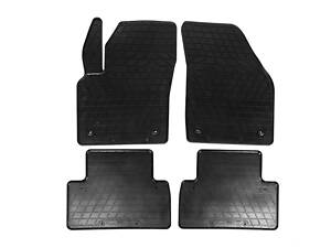 Резиновые коврики (4 шт, Stingray Premium) для Volvo V50 2004-2012 гг