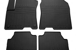 Резиновые коврики Electric (4 шт, Stingray Premium) для Hyundai Kona