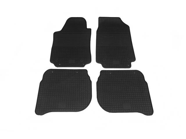 Резиновые коврики Polytep (4 шт) для Ауди A6 C4 1994-1997 гг - Фото 1