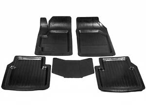 Гумові килимки з бортом (5 шт, Polytep) для Chevrolet Aveo T300 2011-2020 рр