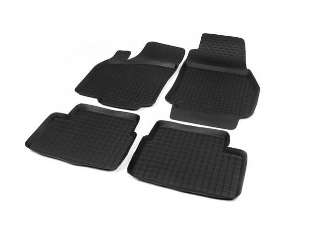 Резиновые коврики с бортом (4 шт, Polytep) для Opel Astra G classic 1998-2012 гг - Фото 2