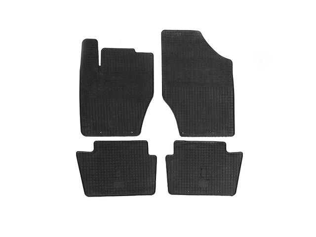 Резиновые коврики V1 (4 шт, Stingray OLD) для Citroen C-4 2010-2018 гг - Фото 1