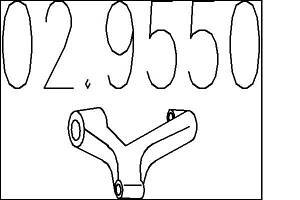 Резиновый элемент крепления AUDI A3 (8PA) / AUDI A2 (8Z0) 1994-2018 г.