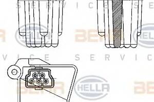 Резистор печки для моделей: BMW (7-Series, 5-Series,5-Series,X5), LAND ROVER (RANGE-ROVER)