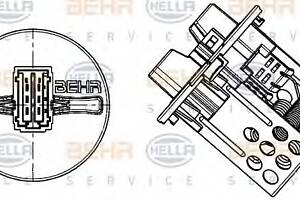 Резистор печки для моделей: CITROËN (C4, C4,C4,C4)
